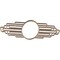 Ekena Millwork Elizabeth Wood Fretwork Pierced Ceiling Medallion, Birch, 20"W x 10"H x 5 1/2"IW x 9 1/2"IH x 3/8"T CMWP20X10X0375EBBI - alternate 3